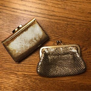 Vintage change purse and key card holder